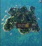 Carte d'une île